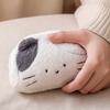 Plush Cat Pencil Case for Kids Cute Cartoon Large Capacity Pen Pouch Student Stationery Bag Travel Cosmetic Pouch