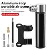 Manual Mini Portable Bicycle Aluminum Alloy air Pump for Bicycle Basketball Football Bicycle Pump