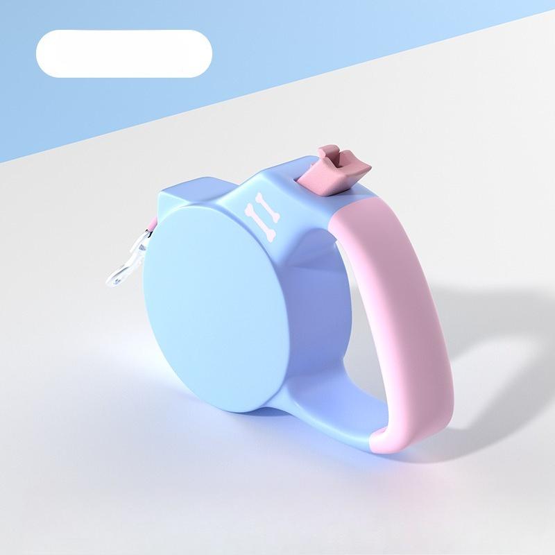 Automatic rope dog leash dog leash going out to walk the dog automatic telescopic retractor Corgi Shiba Inu