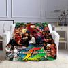 3D KOF game Cartoon blanket Warm Flannel blankets Soft and comfortable blanket Home Travel Blankets bed linings Birthday Gift