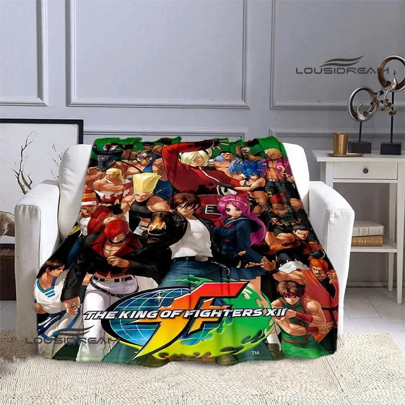 3D KOF game Cartoon blanket Warm Flannel blankets Soft and comfortable blanket Home Travel Blankets bed linings Birthday Gift