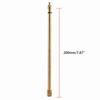Car Tire Valve Stem Tire Valve Extension Rod Brass Tire Valve Extension Straight Bore for Truck Motorcycle Car 100/140/200mm Valve Stems 1