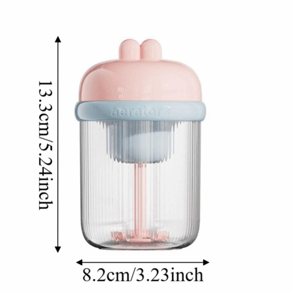 Battery-powered Electric Foam Maker Compact Cartoon Foamer Machine  Travel Friendly