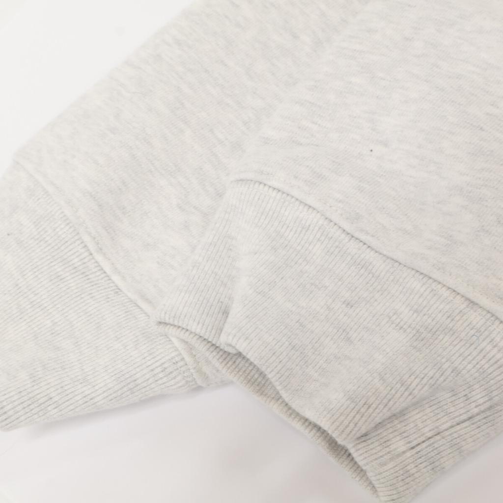 Champion ×Supreme 24 Stainless Steel Ash Gray Navy Logo Zip-Up Hooded Sweatshirt Jacket M Light grayUsed