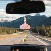 Yousheng Cloud Auto Luchtverfrisser Charmante Aroma Diffuser met Bloemknop Hanger Langdurige Geur Frisse Geur Auto Accessoire