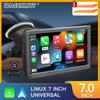 7 Inch Universal Car Radio Automotive Multimedia Wireless Carplay Android Auto Video Player Touch Screen Car Intelligent Systems
