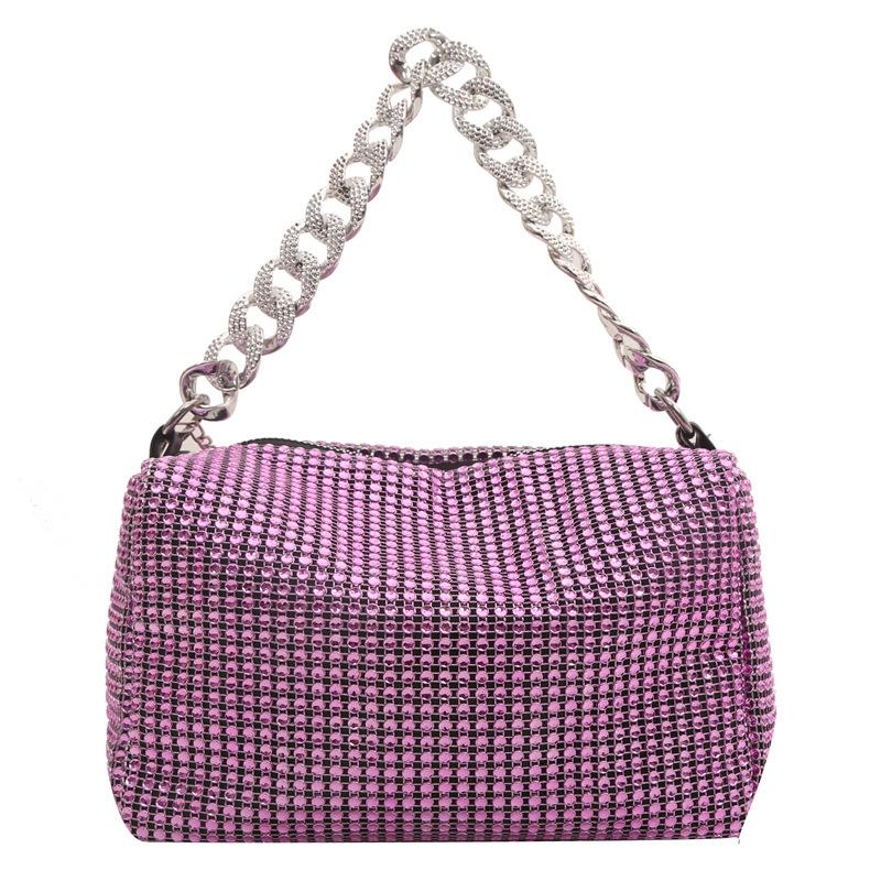 Fashion hot diamond chain small bag women's 2025 spring new versatile messenger bag women
