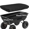 Durable 600D Oxford Waterproof Garden Cart Cover Shelter With Adjustable Drawstrings For Outdoor Beach And Home Use