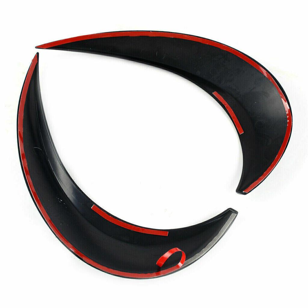 Car Headlamp Headlight Eyebrow Eyelids Cover Trim BLK For VW Beetle A5 2012-2018