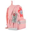 Kenzo Logo Floral Pattern Print Backpack Kids Backpack Pink K61223