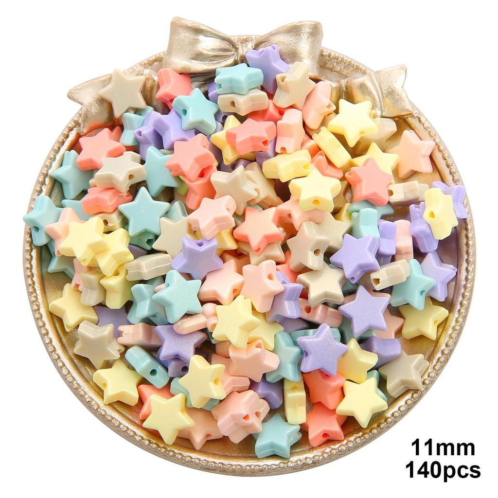 Shiny Candy Colors Acrylic Multi Shape Star Heart Pumpkin Beads For DIY Jewelry Craft Making Accessories