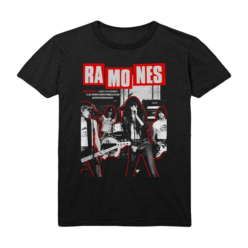 Raymonds American Legendary Punk Band Rock Music Cotton Looseprint Shortsleeved Tshirt S