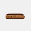 [Pre-Owned] Small Coated Canvas Monogram Card Holder In Cognac Color With Gold Hardware - Very Good #1EW5A2K