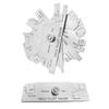 Comprehensive Fillet Weld Set Gage Suitable for Accurate Welding Inspection Manufacturing Measurement In Metric and Inch