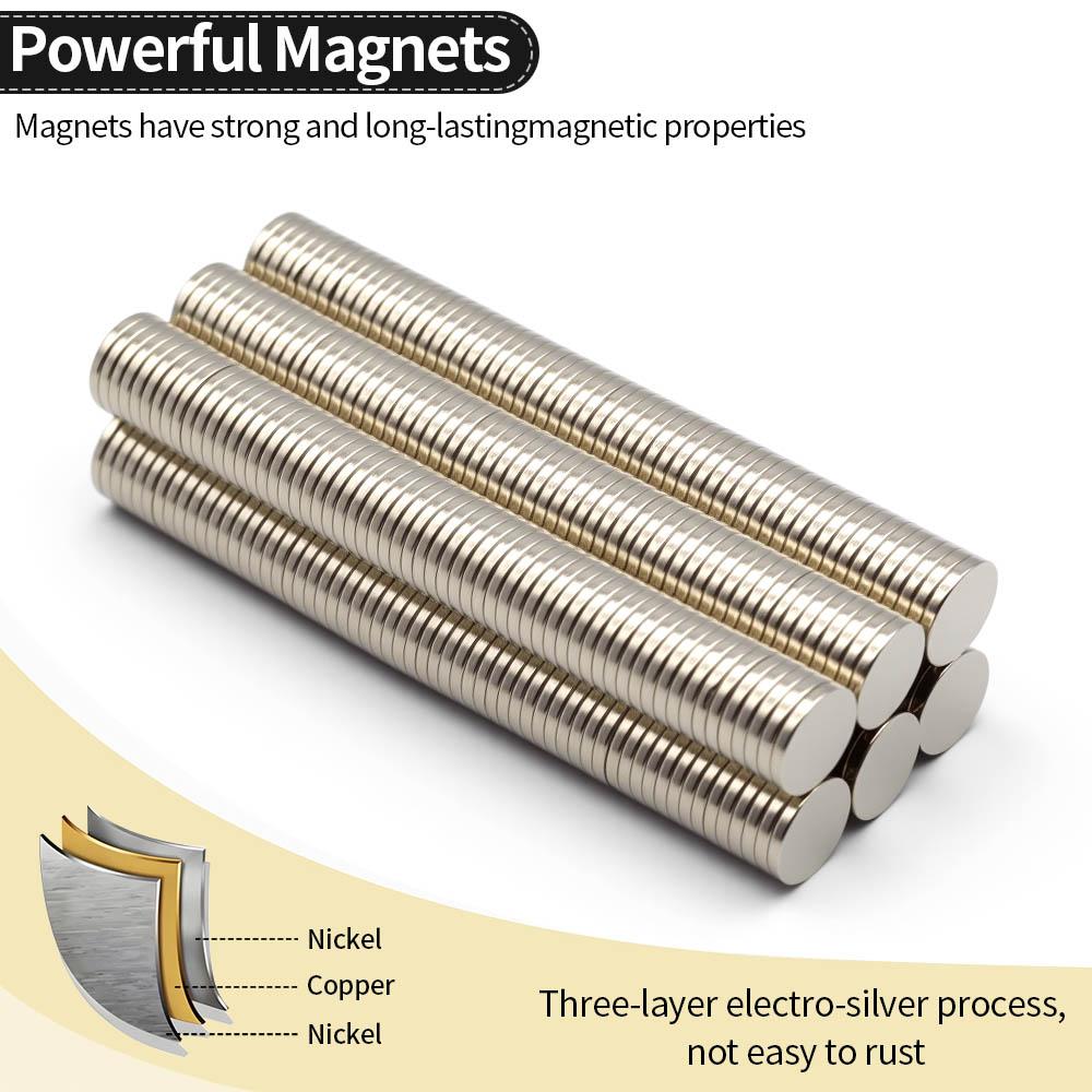 12x2mm Super Strong Neodymium Magnet N35 NdfeB Permanent Magnetic imanes Round Powerful Magnets Refrigerator Magnet
