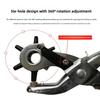 Genuine Leather Hole Punch Plier Universal Wrist Belt Puncher Plier Repair Tools Belt Hole Puncher Fit For Genuine Leather Genuine Leather Craft