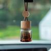 1Pcs Small Round Cap Empty Pendant Ornament Car Essential Oil Diffuser Fragrance Air Freshener Scent Perfume Bottle