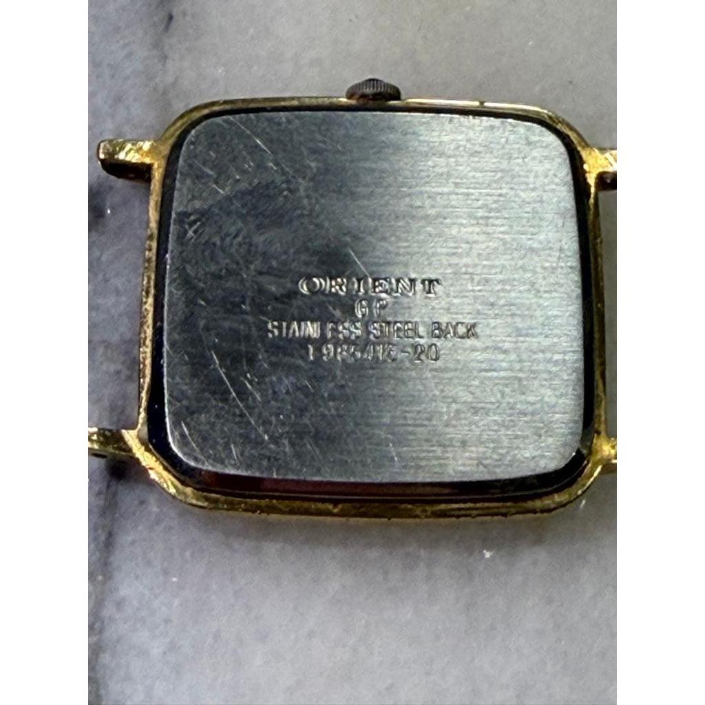 Used Orient Chandor Quartz Watch Gold No Battery