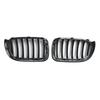 Grelha de Rim Preta Brilhante do Para-choque Dianteiro Compatível com BMW X3 X4 F25 F26 2014-2017