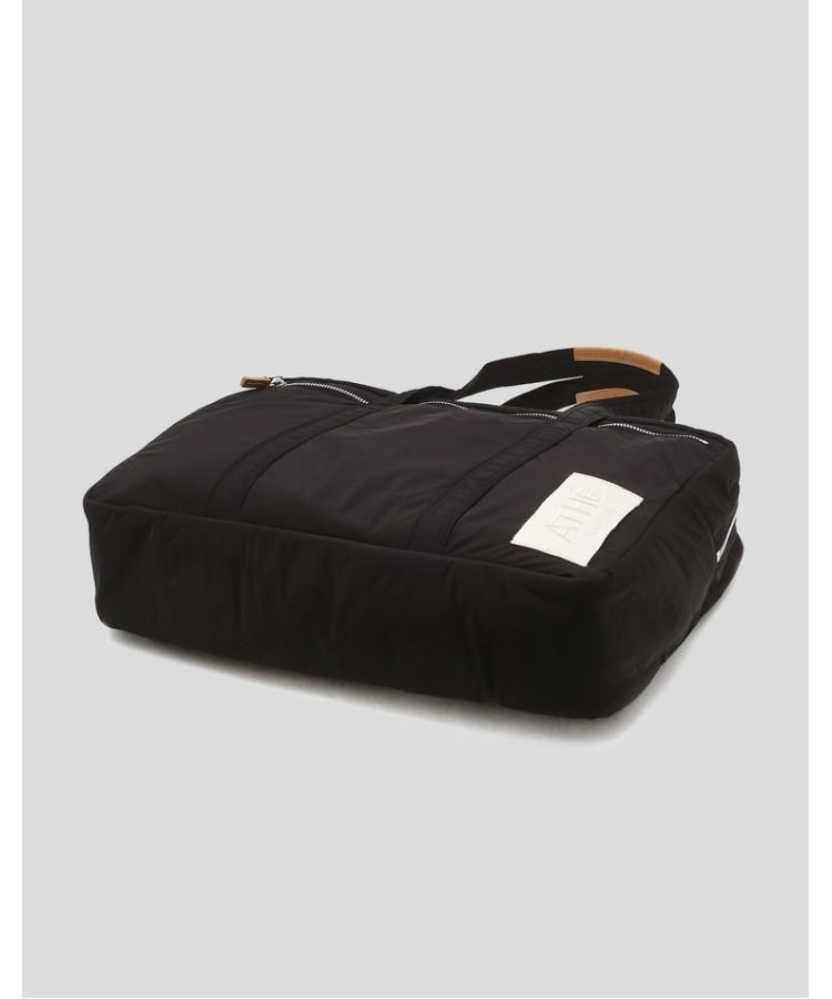 Athe Vanessabruno [Athe Garcon] Black Forte Nylon Tote Bag Aaba5Fg10Bk