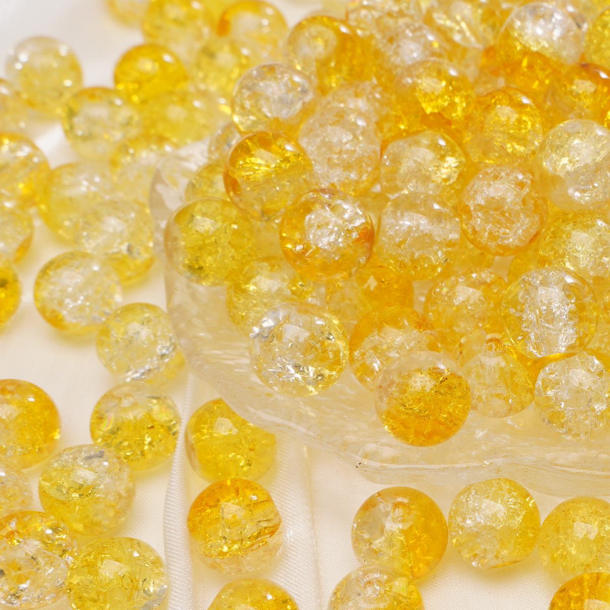 

Стекло Дуплекс Взрыв Кристалл Кракле Бусины Ручной Работы Бисероплетение Материалы Браслет Ожерелье Глазурь Бусины Рассыпчатые Сломанные Бусины Бусины для Изготовления Ювелирных Изделий 8mm About 100 pieces