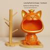 JINGRUIXIANG Lucky Cat Key Storage Decor
