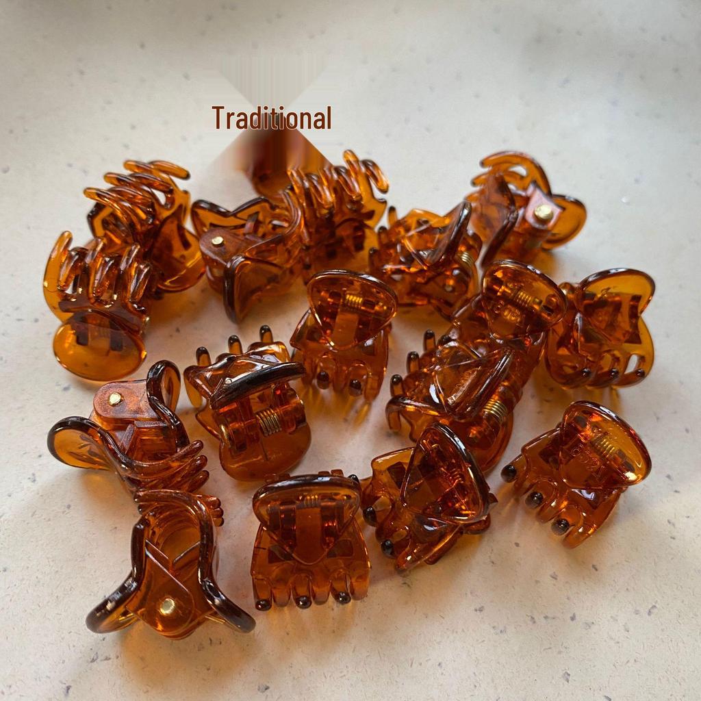 Korean Style Minimalist Teardrop Hair Clip – Versatile Baby and Bangs Claw Clip, 1.5cm