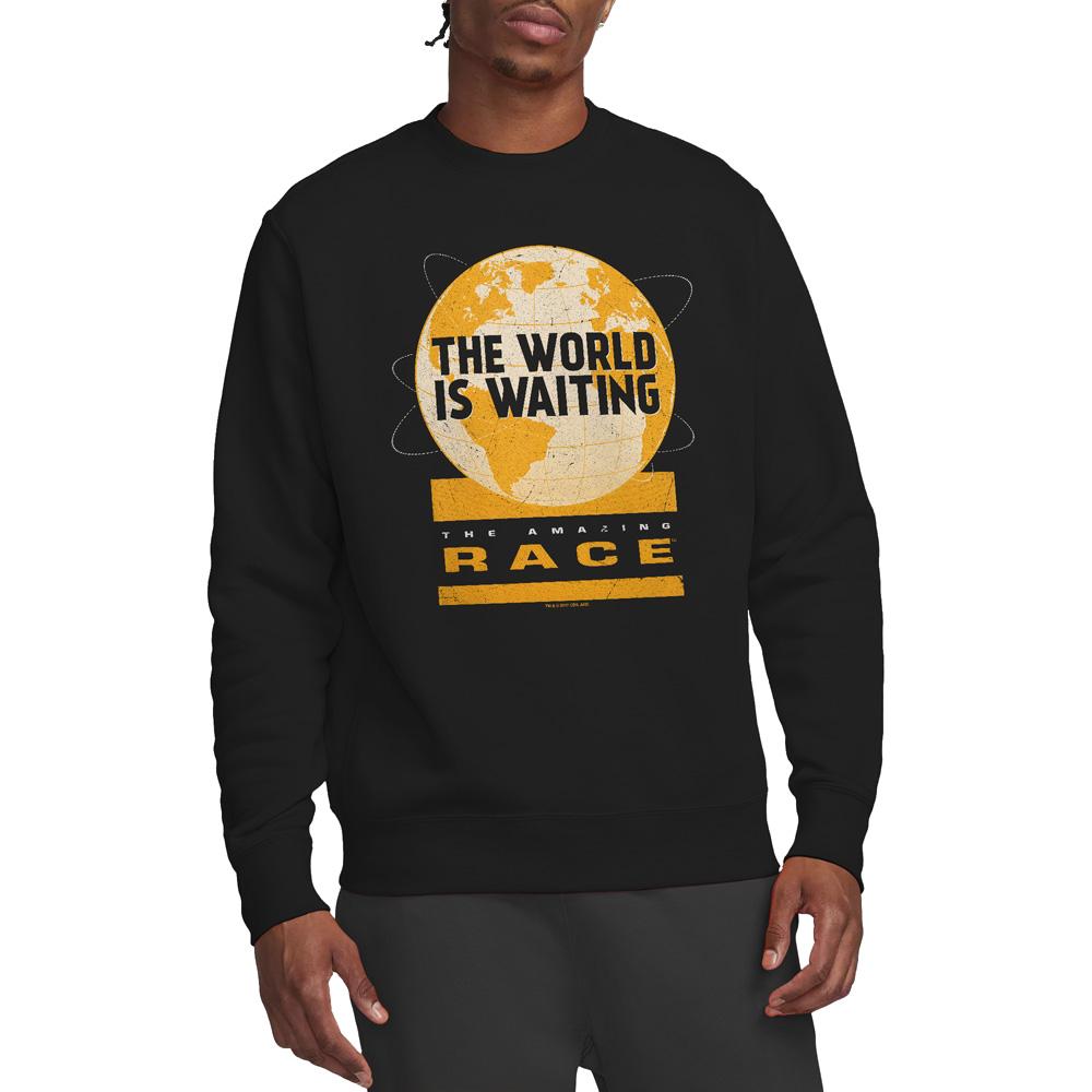 The Amazing Race Unisex Adult Waiting World Sweatshirt