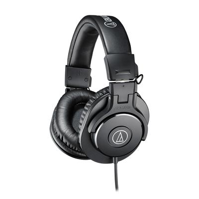 Audio-Technica ATH-M30x Professional Monitor Headphones, Black, Regular