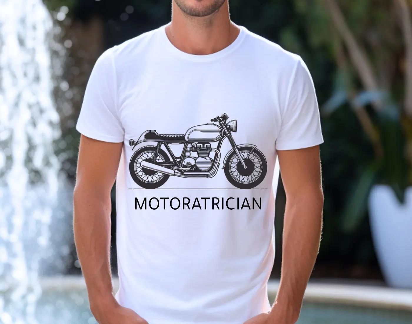 Motoratrician Funny Motorcycle T Shirt Pediatrician Doctor For Lover Softstyle S