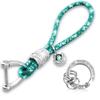 Crystal Car Keychain For Women Key Chain Accessories With Rhinestones Keyring Short Rope Christmas Gifts Jewelry Accessories New
