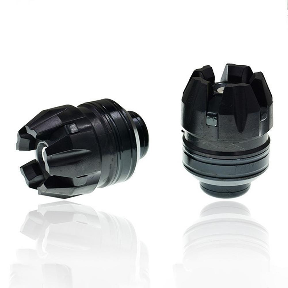 Secure Your Ride 2PCS CNC Aluminum Fork Cup for Motorbike Anti Collision