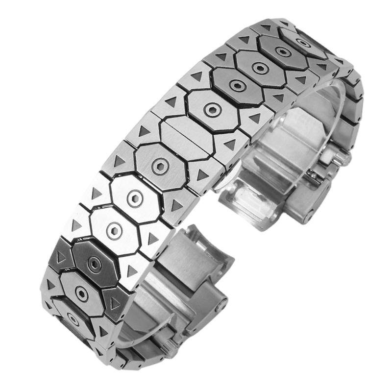 Cinturino a sgancio rapido per Casio G-SHOCK MTG-B3000B/BD Uomo cinturino in acciaio inossidabile modificato Braccialetto metallico sportivo alla moda