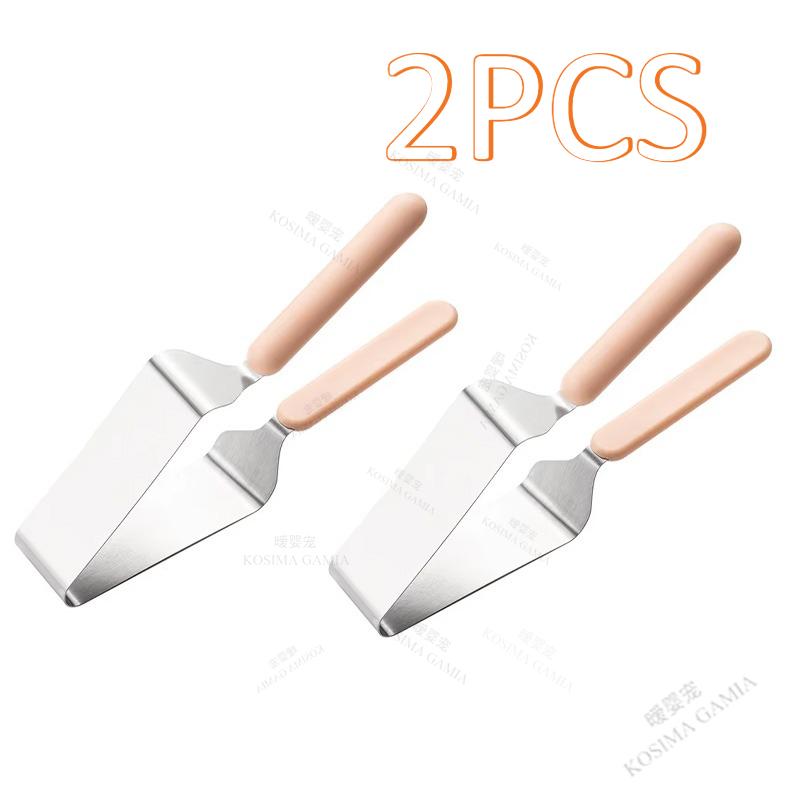1.0mm Stainless Steel Cake Slicer Cake Cutter Triangle Slicing Server Cake Lifter Layer Separator Transfer Tool ForEven Portions