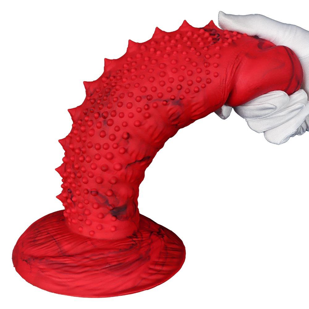 Realistischer Dicke Silikon Dildo Weiche Penis Form Spielzeug Für Frauen Paar Vergnügen
