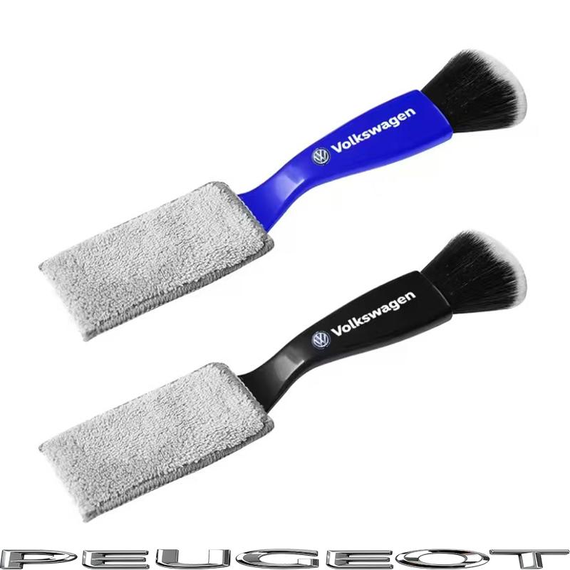 Car Cleaning Tools Air Conditioning Air Outlet Cleaning Dust Removal Soft Brush For VW GTI Polo Golf Passat Tiguan Arteon HubCap 64SAD