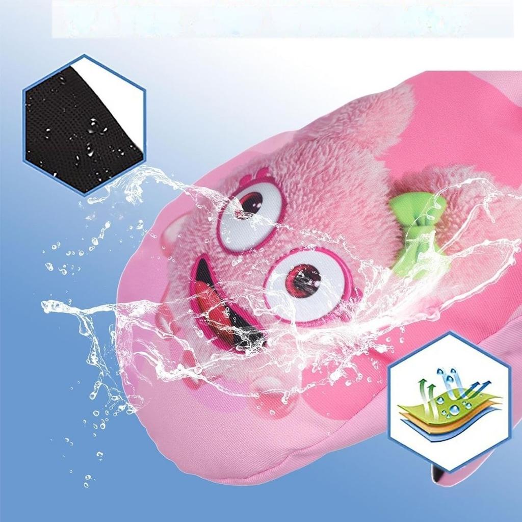 Children' Winter Ski Gloves for Children 1-3 Years for Winter Pink