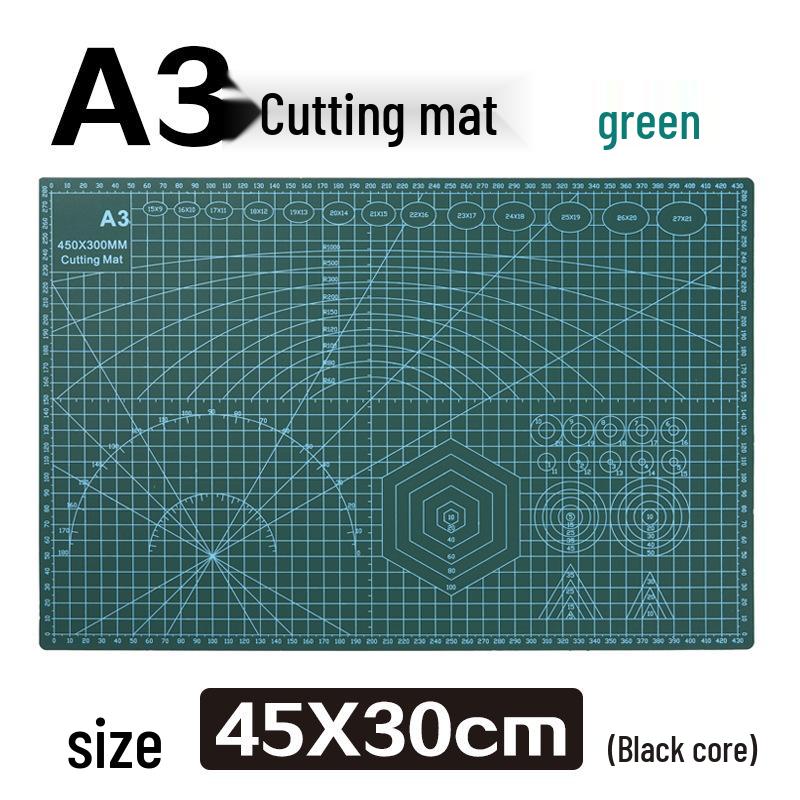 A3 3mm Extra Thick Cutting Mat: Handmade, Durable Pad for Paper Cutting & Writing