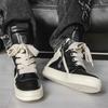 High-top Tide Spring European and American Style High Street Short Boots Thick-soled Heightening Board Shoes X