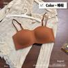 Strapless non-slip tube top underwear women's small breasts gather anti-sagging thin shoulder straps beautiful back bra cover