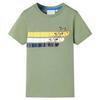 Children's T-shirt with Short Sleeves Light Khaki 92/104/116/128/140