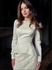 Elegant Printed Slim Long Sleeve Skirt Two-Piece Set - 2026 New Style
