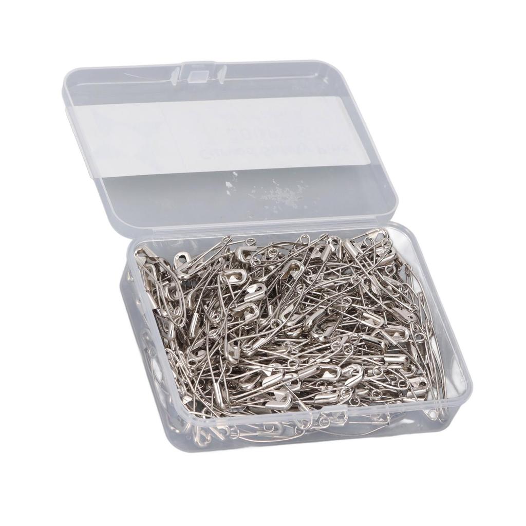 Curved Security Pins High Strength Rustproof Steel Wire Bent Pins for Quilting Sewing Knitting 1.5