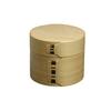 Odate Kogeisha Magewappa Bento Box, Two-Tier Round Bento Box, Made of Akita Cedar