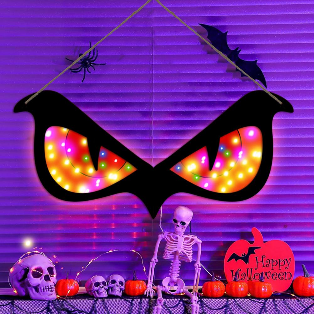 Halloween Eye Light Decoration Color-changing Halloween Lights Spooky Halloween Led Eye Light Decorations for Trees
