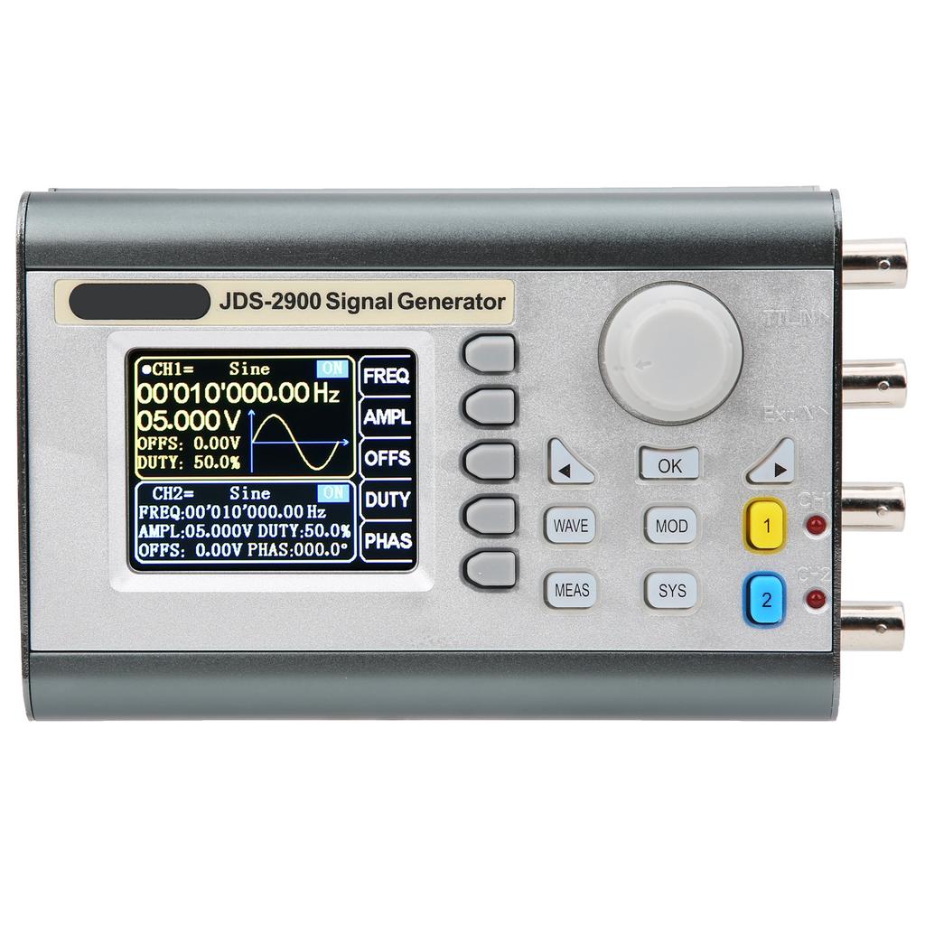 JDS2900 50M Dual Channel DDS Arbitrary Waveform Signal Generator Frequency Meter