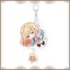 My Dress-Up Darling Plastic Anime Keychain Kitagawa Marin Bag Tag Cute Decorative Baji Cartoon Keyrings Trendy Gift