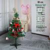 Christmas Tree Set with Window Decorations (60cm, 1.2m, 1.5m, 1.8m, 2.1m)
