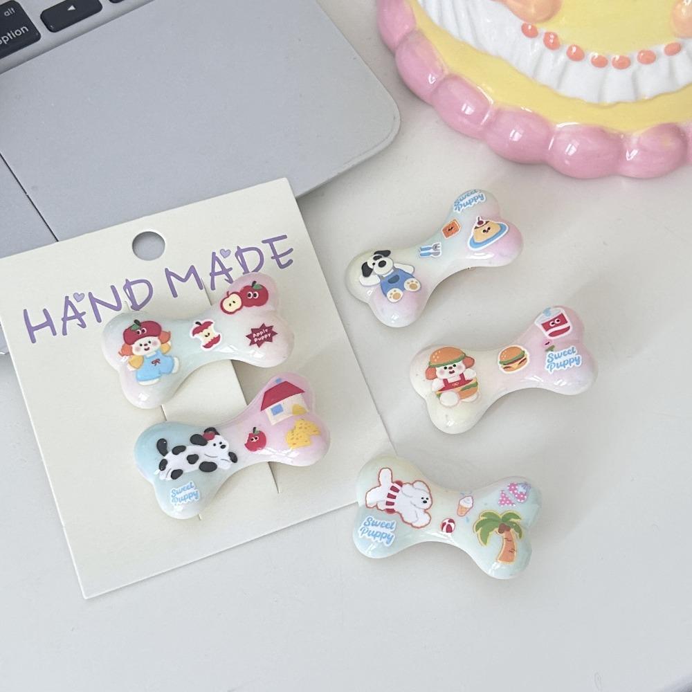 

Jelly Kids Barrette Girly Taiyaki Side Clip Hair Accessories Hair Clip Girl apple