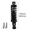 AttLvTu MTB Rear Shock Absorber, 150mm 165mm 190mm Bicycle Coil Spring Suspension, for Mountain Bike E-Bike Wheelchair